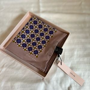 Lilac Geometric Neckerchief